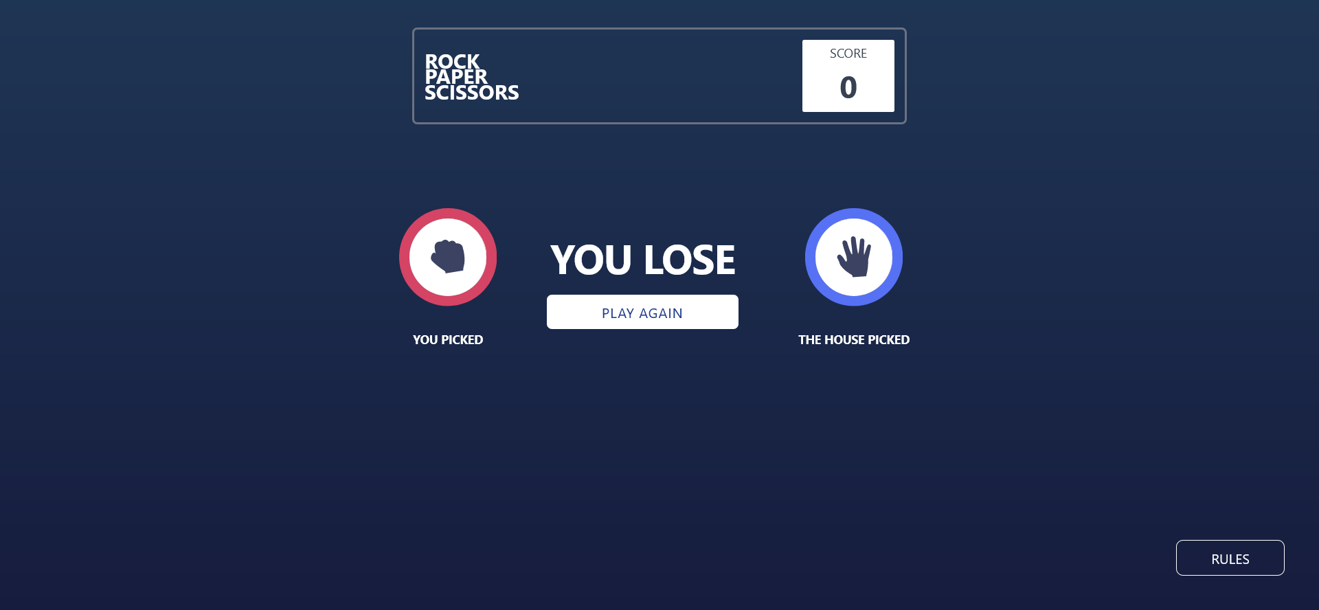 Rock Paper Scissors